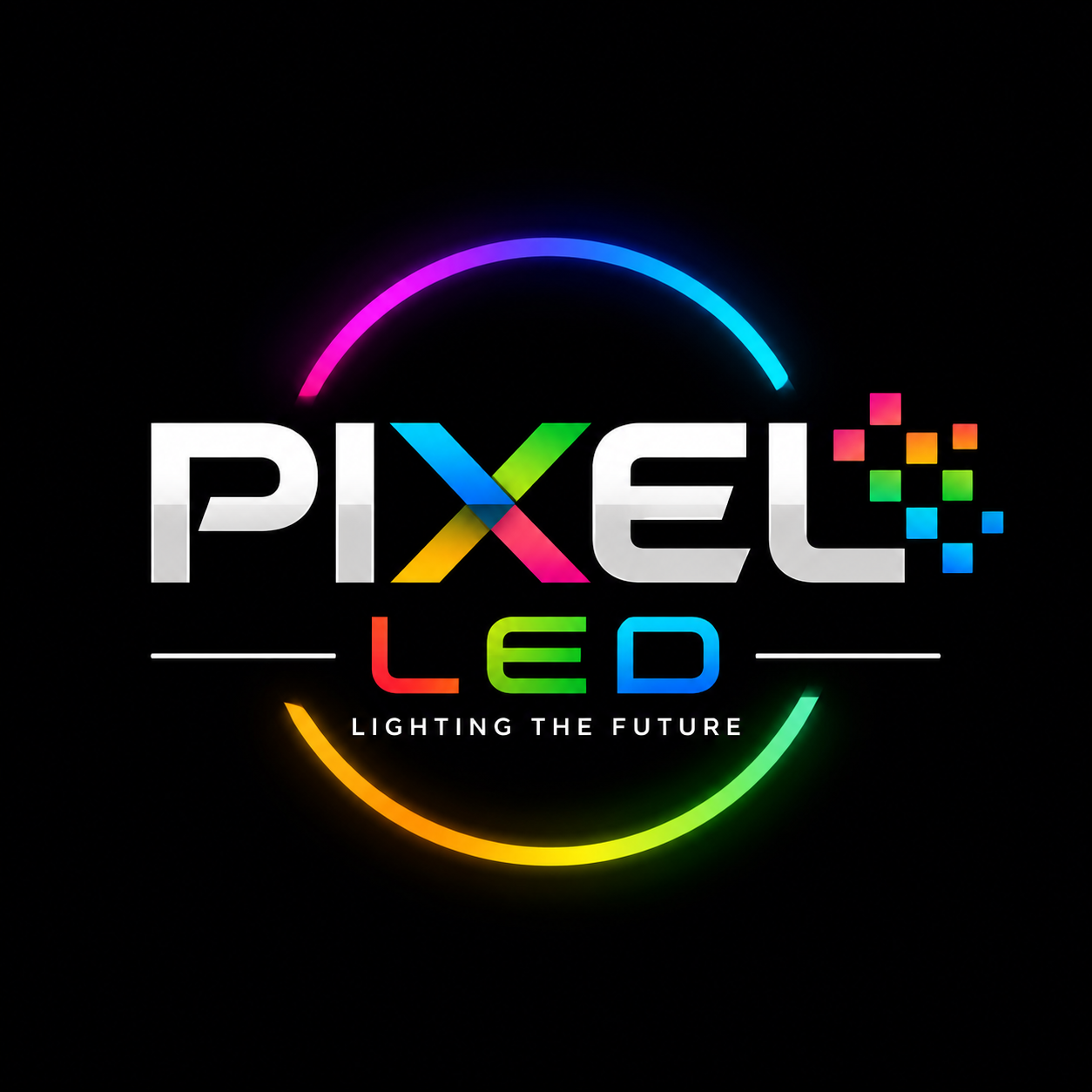 Pixel LED Logo